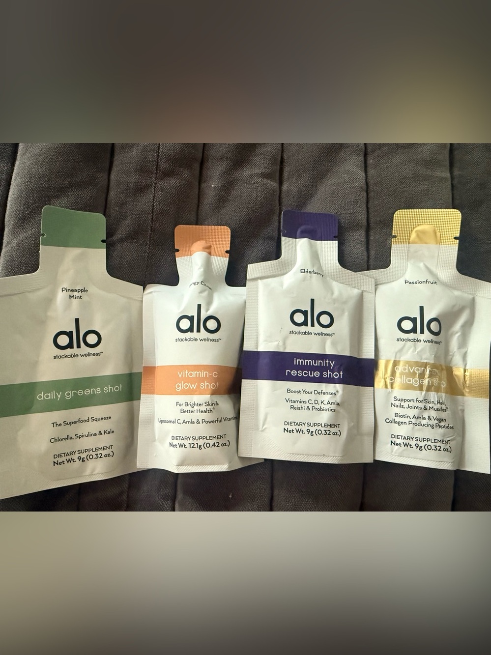 ALO Wellness Shots – 4 Individual Sachets | NWT